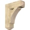Ekena Millwork Thorton Craftsman Rough Sawn Bracket, Douglas Fir, 6"W x 22"D x 26"H BKT06X22X26THR04RDF - alternate 1